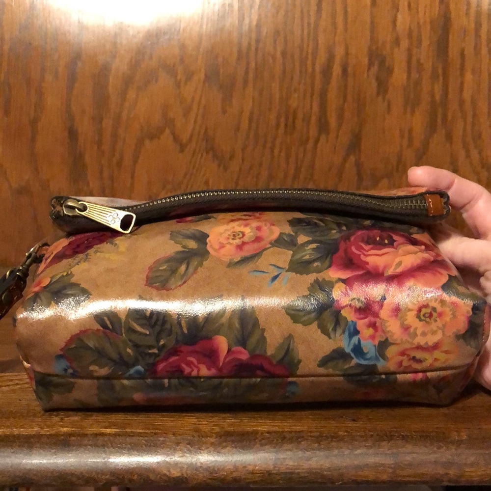 NWT-Patricia Nash-Vintage Victorian Garden-Valerie-Zip Wristlet Pouch/Clutch-$99 - Picture 8 of 11